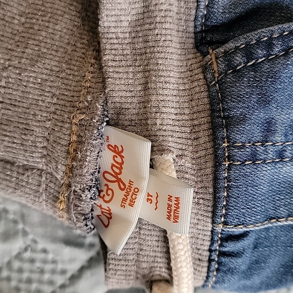 Lot Of 6 Pairs 3T 1 Pair 4T Toddler Denim - Picture 2 of 8